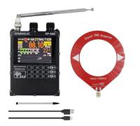 Luobannm Radio TEF6686 de Banda de Alta Sensibilidad, FM, Am, LW, MW, SW, Corta, Pantalla Táctil IPS de 2,8 Pulgadas, Compatible con Actualización de Firmware.