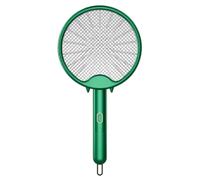Luobannm Raqueta Eléctrica para Mosquitos de 3000 V, Lámpara, Recargable por USB, Plegable, Matamoscas, Trampa para Mosquitos.