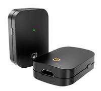 Luobannm Receptor Inalámbrico Miracast de 2,4 GHz y 5 GHz con Pantalla y Dongle para TV Sticks, 1080P