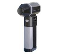 Luobannm Soplador Turbo de Mano con Ventilador de Alta Potencia de 100.000 RPM y Luz LED, para Exteriores, para Acampar, con Motor Sin Escobillas A