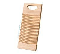Luobannm Tabla de Lavado de Ropa, Estación de Lavado A Mano, Tabla de Fregar de Madera, Estaciones de Lavado con Ondulado, Lavadora de Manos Eficiente, Lavandería.