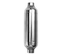 Luobannm Tanque de Gas de Acero Inoxidable, Pequeño Tanque de Presión de Vacío, 0,1 L, Entrada G1/4, Carga Máxima de 1,25 MPA (Envase Vacío, Sin Gas).