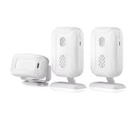 Luobannm Timbre Inalámbrico con Alarma y Función de para Tienda, Sensor de Movimiento, Detector Infrarrojo, Timbre de Inducción.