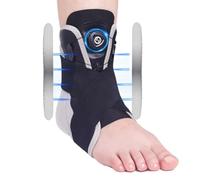 Luobannm Tobillera con Perilla Ajustable, Soporte Metálico Máximo para Esguince de Tobillo, Tendinitis y Tendón de Aquiles.