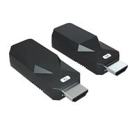 Luobannm Transmisor/Receptor de Audio y Video Inalámbrico Compatible con, 50 M, 1080p, 60 Hz, Adaptador de Pantalla Inalámbrico