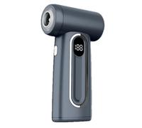 Luobannm Ventilador Eléctrico Práctico de 100.000 Rpm y 6000 MAh, Turbo de Alta Velocidad, Recargable Tipo C, para Viajes.