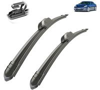 LuoCaoH Juego De Escobillas Limpiaparabrisas para Porsche Panamera 970 2009-2012 24in+21in, Escobilla Ventana Kit De Repuesto Alto Rendimiento Fácil Instalación