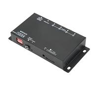 Luocute 4Ch Vehículo Grabador de Video Digital 720P Mini DVR Universal | Vigilancia de cuatro canales, compresión H264, amplio rango de entrada de 9 36 V, cámara de seguridad para flotas