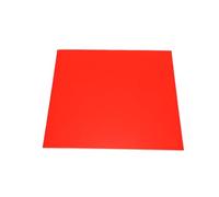 Luocute 8 Hojas de Tilo, Tableros de Madera Contrachapada Roja Pre Revestida de 300x300x3mm para Corte y Grabado Láser, Hojas de Madera de Superficie Lisa para Proyectos de Manualidades