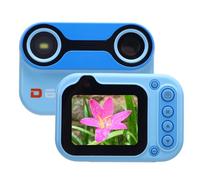 Luocute 9.8ft Cámara Submarina para Niños Prueba de Lluvia 2k 26MP Dual Lente 10x Zoom Cámara de Video Submarino con IPS HD Screen Kids Camera para Bucear Snorkeling (Blue)