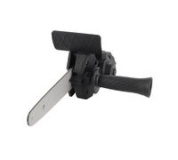 Luocute Adaptador de Taladro a Motosierra de 6 Pulgadas de Aleación de | Cadena de aleación de titanio, placa guía de 6 pulgadas, para la mayoría de los taladros, con llave