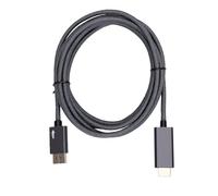 Luocute Adaptador DisplayPort a de 8K (o) | Unidireccional 1.4 a 2., 32.4Gbps HBR3, PC a Monitor/TV, Pasivo, Carcasa de Aluminio