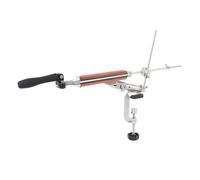 Luocute Afilador de ángulo Fijo, Kit de Afilado de Cuchillos Profesional con 10 Piedras de Afilar Diseño de de 360 grados Abrazadera Ajustable para Cuchillos de Bolsillo de Chef de