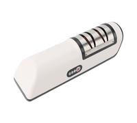 Luocute Afilador de Cuchillos Eléctrico, system de Afilado Automático Profesional de 2 Niveles con Base Antideslizante y Diseño Recargable por USB para Cuchillos de Cocina y Uso Doméstico