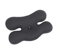 Luocute Almohada Antiarrugas, Almohada de Belleza de Espuma Viscoelástica para Dormir de Lado con Varilla Moldeadora Ajustable, Alivio de Presión Científicamente Zonificado para Soporte (Gris Oscuro)