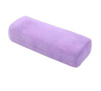 Luocute Almohada de Refuerzo para Yoga, Cojín de Meditación de Esponja de Triple Capa de Apoyo para Yoga Restaurativo, con Funda de ante Lavable Extraíble y Asa de Transporte (PURPLE)
