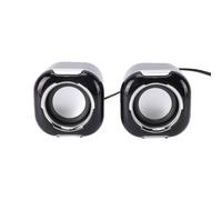 Luocute Altavoz para Computadora de Escritorio con Control de Volumen | USB Plug and Play, Entrada Auxiliar de 3,5 Mm, Controlador de 52 Mm, Agudos Claros y Medios Equilibrados, Altavoz de