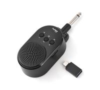 Luocute Amplificador de Guitarra de 5 W, Altavoz Portátil para Guitarra Eléctrica, bajo, Instrumentos de Viento, con HiFi Giratorio de 270 Grados Plug and Play, Batería Recargable