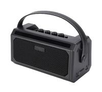 Luocute Amplificador de Guitarra Eléctrica Portátil de 10 W, Tecnología Totalmente Analógica con Alta Claridad, 2 Modos de Tono, BT 5.3, Batería Recargable con Conector para