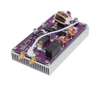 Luocute Amplificador de Potencia de Onda Corta Portátil de 20 W, Conmutación, Filtro de Paso bajo Interno de 30 MHz con PCB Premium y Componentes Electrónicos para Comunicación (Púrpura 20W)