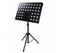 Luocute Atril para Partituras, Soporte de Metal Portátil Ajustable y Plegable con Bolsa de Transporte y Bandeja Inclinable de 180 Grados, para Práctica de Interpretación Instrumental