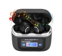 Luocute Auriculares Traductor de Idiomas de, 74 Idiomas 70 Acentos Active Ruido Cancelación de la Traducción Inalámbrica Auriculares con Pantalla de Visualización de Aplicaciones para