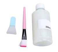 Luocute Barniz de Arcilla 250 Ml X 2, Esmalte de Arcilla Brillante para Secar Al Aire, Evita Grietas y Rayones, con Revestimiento Impermeabilizante Ignífugo para, Yeso, Madera,