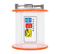 Luocute Barril Pulidor de Joyas de Vidrio, Fácil de Instalar y Limpiar con Rotación Automática Bidireccional Durante 0 a 60 Minutos, Accesorios Perfectos para Pulir Joyas para