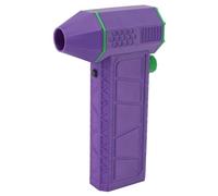 Luocute Blower de Aire Inalámbrico, Turbo Eléctrico de Mano 110000 Rpm Ventilador de Chorro de Alta Velocidad con Batería de 4000 MAh Incorporada para la Limpieza del Garaje del Césped (Violeta)