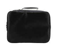 Luocute Bolsa de Documento de FireProof con Bloqueo, 14.2x11.0x3.5in Documento Duro Documento Seguro Portable Viajes Pagos Organizador para Archivos Importantes Passortes Más