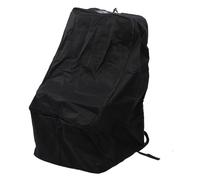 Luocute Bolsa para Cochecito Negra, Bolsa de Almacenamiento de Tela Oxford 600D con 2 Correas Acolchadas para Mochila para Uso en Avión, Plegable de Forma Compacta para un Almacenamiento