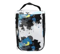 Luocute Bolsa para Zapatos de Golf, Porta Zapatos Plegable y Comprimible con Divisor Interior y Gancho Lateral para Equipos Deportivos de Viaje, Material de Nailon 600D