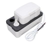 Luocute Bomba de Condensado HVAC, Bomba de Drenaje Silenciosa de 100 L/h con Interruptor de Seguridad Automático y Caja de Agua de 500 Ml para Aire Acondicionado, Horno, Deshumidificador