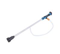 Luocute Bomba de Transferencia de Agua Inalámbrica con Varilla, Bomba de Sumidero Portátil Alimentada por Batería con Compartimento de Batería Desmontable, Caudal de 36 LPM, Manguera