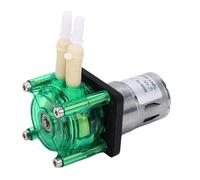 Luocute Bombas Dosificadoras Peristálticas, 500 Ml 1 Min Bomba Dosificadora de Líquido con Motor Cepillado CC de Alto Caudal con Tubo de Bombeo Fijo para Máquina de Llenado Industrial de (12V)