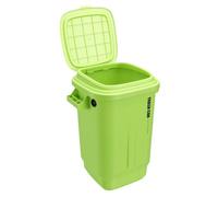 Luocute Bote de Basura con Tapa 73L, PP con Asas (GREEN)
