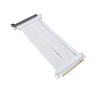 Luocute Cable Elevador PCIE 5.0. Cable de Extensión PCI-E 5.0 X16 para GPU, 128 Gbps, Alta Velocidad, Flexible, Compatible con RTX4090(ti) (Adaptador de 200 Mm y 180 Grados).
