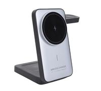 Luocute Cable Magnético Menos Soporte de Cargador, Alambre Plegable de 3 en 1 Menos Estación de Carga, Cargador de Viaje Tipo C con Cable de Carga para Múltiples Dispositivos para