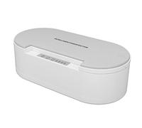 Luocute Caja de Limpieza UV, Limpieza Rápida de 360 grados con Transmisión de Voz y Aromaterapia, Desinfectante Automático para Herramientas de Decoración de Uñas y Teléfonos In