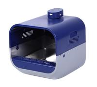 Luocute Caja de Sand Inteligente para Gatos, con System de Soplador y Rociador Incorporado, Función de Videoportero, Bandeja Grande con Bordes Elevados, para Gatos y Gatitos (Blue)