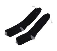 Luocute Calcetines Calefactables para Hombres y Mujeres, Calcetines Calefactables Eléctricos Recargables Mejorados de 5000 MAh con 4 Ajustes de Temperatura, Calentadores de Pies de
