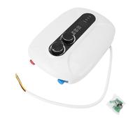 Luocute Calentador de Agua Eléctrico sin Tanque, Mini Calentador de Agua Caliente de Calentamiento Rápido de 5500 W con Ajuste Automático de Potencia y Pantalla Digital de Tempera