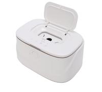Luocute Calentador de Toallitas para Pañales para Bebés, Calentamiento Rápido, Gran Capacidad, con Tapa Sellada, Control de Temperatura, Silencio, Blanco, 3 Modos de Control de