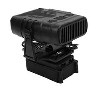Luocute Calentador Portátil de 200 W, Inalámbrico para Batería de 20 V/18 V con 2 Salidas USB, 2 Ajustes de Calor Nature Breeze y ángulo Ajustable de 55-85 ℃ para Taller de Tienda de