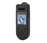 Luocute Cámara Corporal 2K, Lente Giratoria de 180°, Gran Angular de 140°, Detección de Movimiento, Visión Nocturna con Corte IR, para Motocicletas, Seguridad de Propiedad, Trabajadores