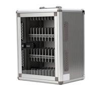 Luocute Casillero para Teléfonos Móviles con 36 Ranuras, Gabinete de Almacenamiento Montable en la Pared con Cerradura Mecánica con Contraseña para Oficina, Escuela, Caja de