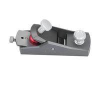 Luocute Cepillo de Mano Pequeño, Plano de Bloque de Espesor Corte | Ajustable Acero de Aleación de Aluminio para Recorte de Carpintería, Fondo Plano Compacto, para Reparación de Muebles de