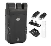 Luocute Cerradura de Puerta Inteligente, Cerradura Electrónica Inalámbrica sin Llave con Control Remoto y Diseño de Motor Dual, Cerrojo de Bloqueo Inteligente de Puerta Delantera para