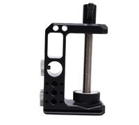 Luocute Cerrar el Escritorio de la Abrazadera Montaje de Aluminio Agujados de Aluminio Fotografía C Happhy con Base de Liberación Rápida de 38 Mm para Soporte de Luz de Trípode