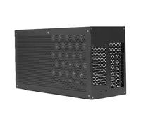 Luocute Chasis de Expansión para 3, Ranura PCIe X16, Carcasa de Aleación de Aluminio, Transferencia de Datos de 40 Gbps, Carga Rápida de 60 W, Carcasa Externa con Puertos Duales para